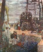 Le Dejeuner a Villeneuve-sur-Yonne Edouard Vuillard